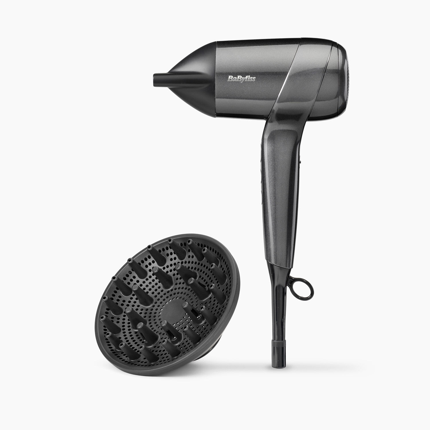 Titanium Shine Digital Motor Lightweight Compact Hair Dryer